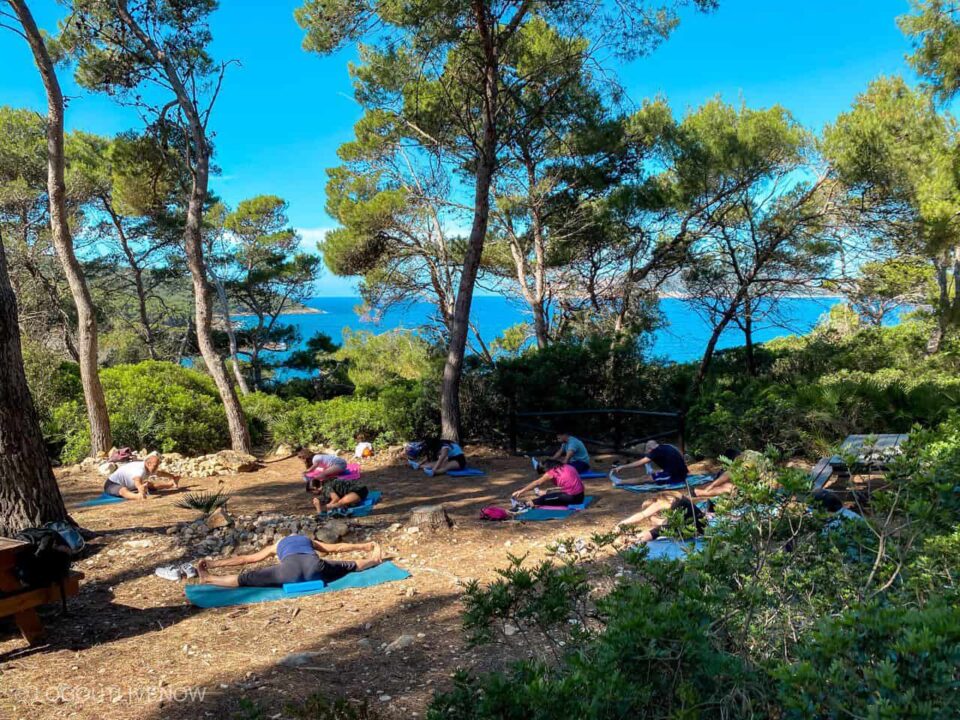 Yoga Alghero natura Punta Giglio